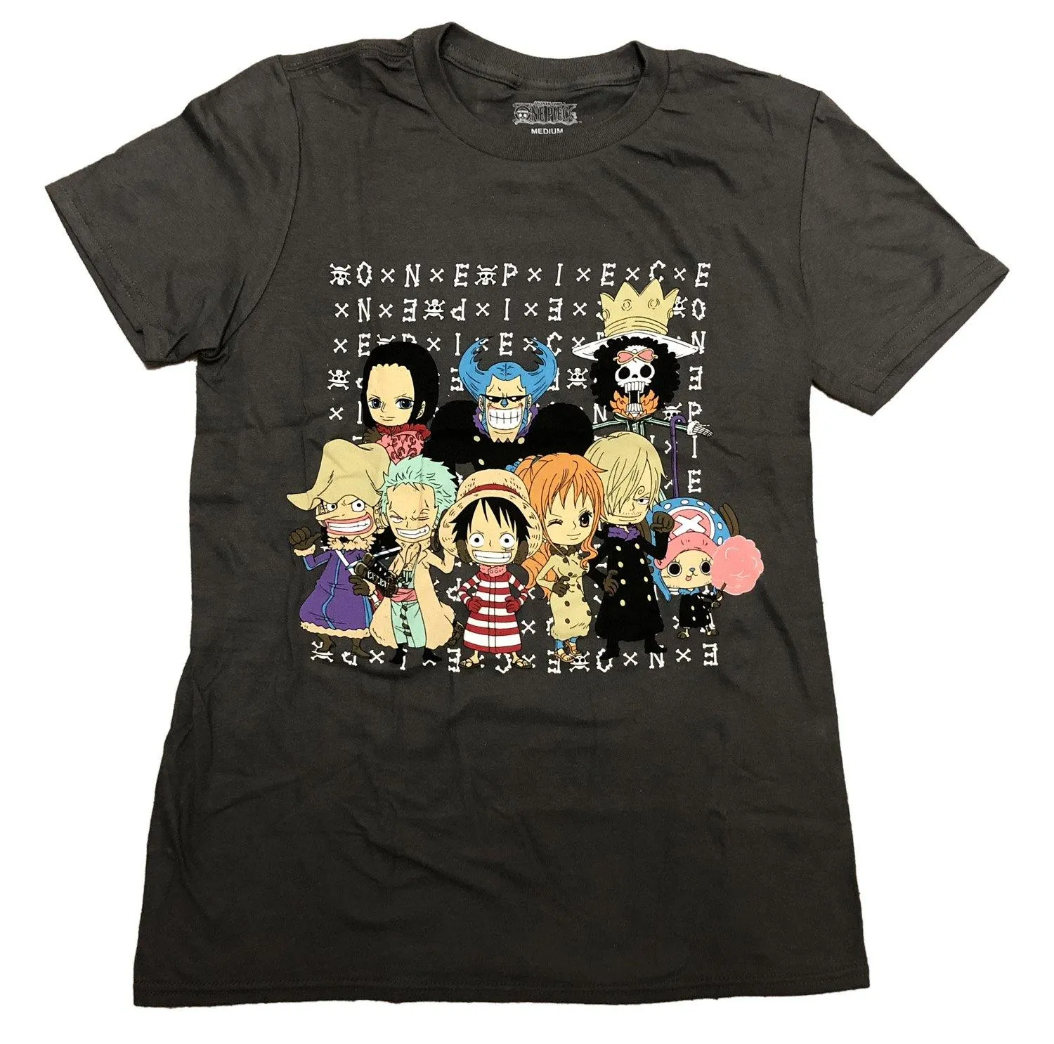 One Piece Group SD Anime Adult T-Shirt