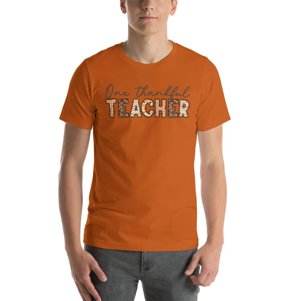 One Thankful Teacher Shirt