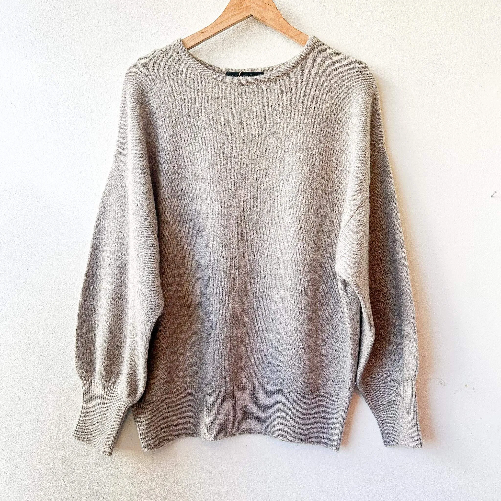 OPTIM | Wool Blend Dolman Knit Pullover