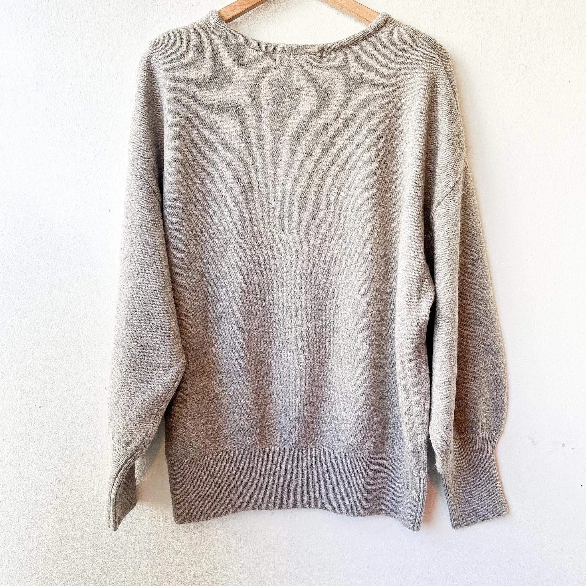 OPTIM | Wool Blend Dolman Knit Pullover