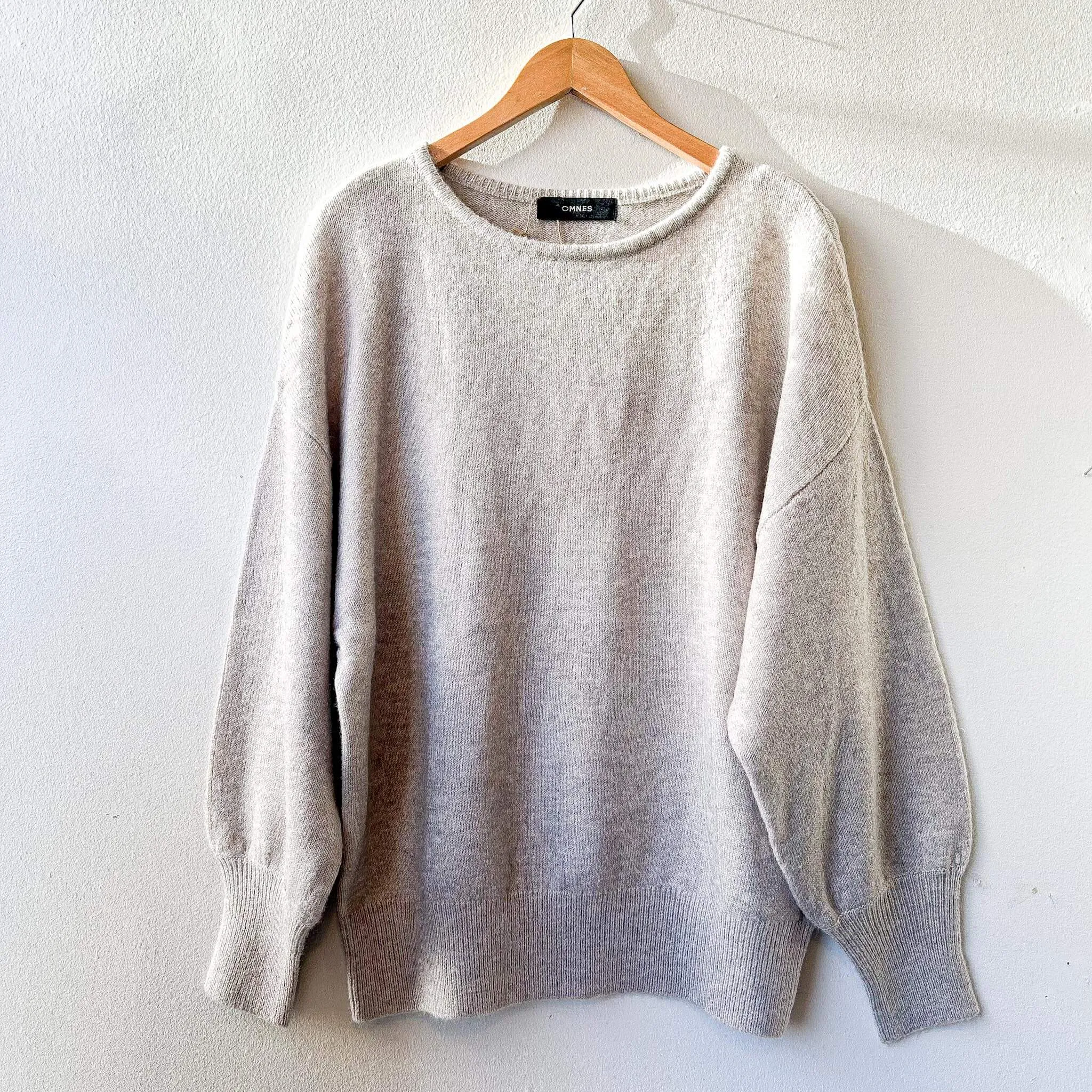 OPTIM | Wool Blend Dolman Knit Pullover