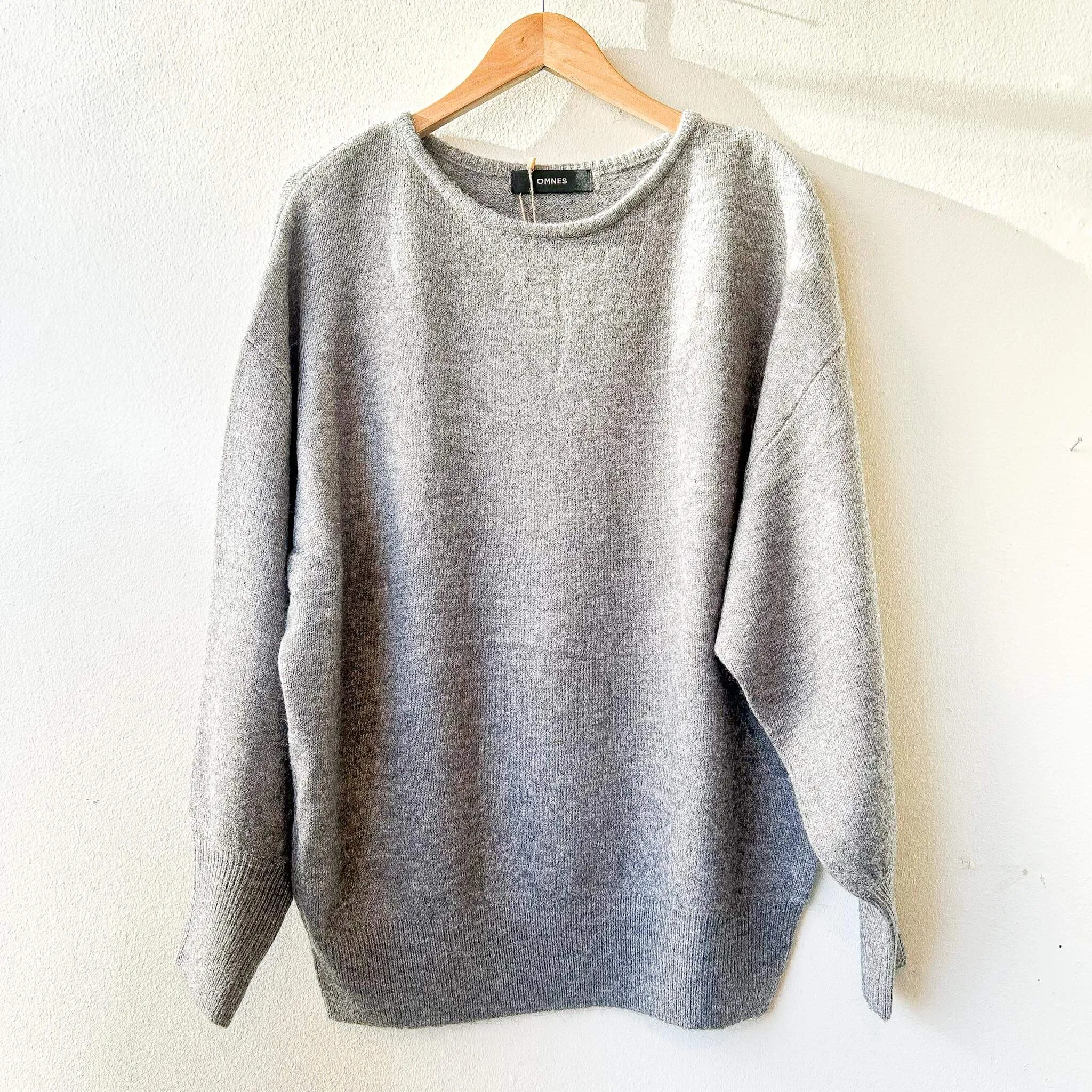 OPTIM | Wool Blend Dolman Knit Pullover