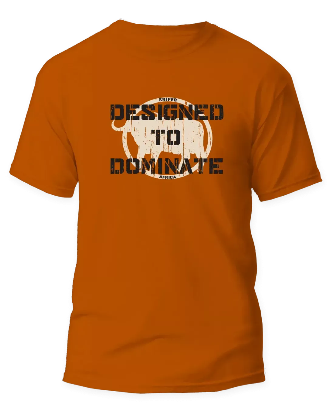 ORANGE DOMINATE T-SHIRT