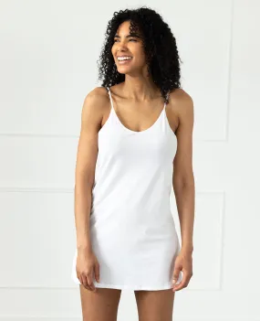 Organic Cotton Slip White