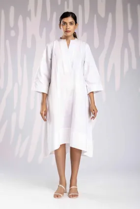 Oversize Long Dress - White