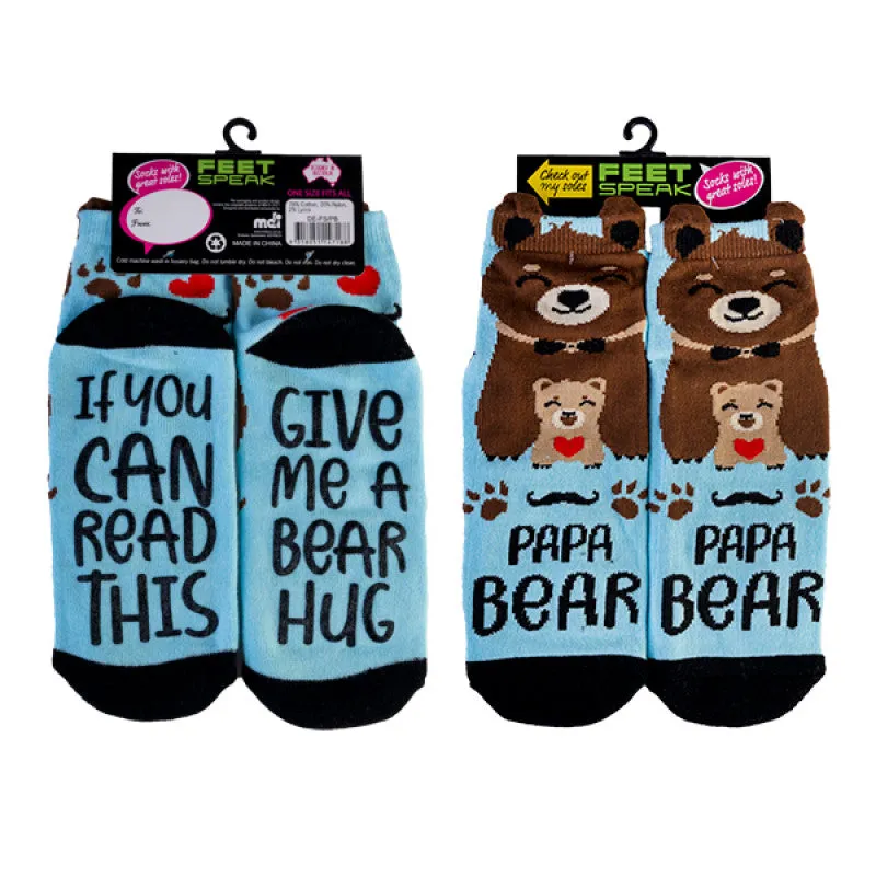 Papa Bear Socks