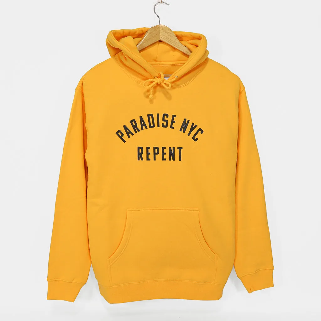 Paradise NYC - Repent Pullover Hooded Sweatshirt - Gold