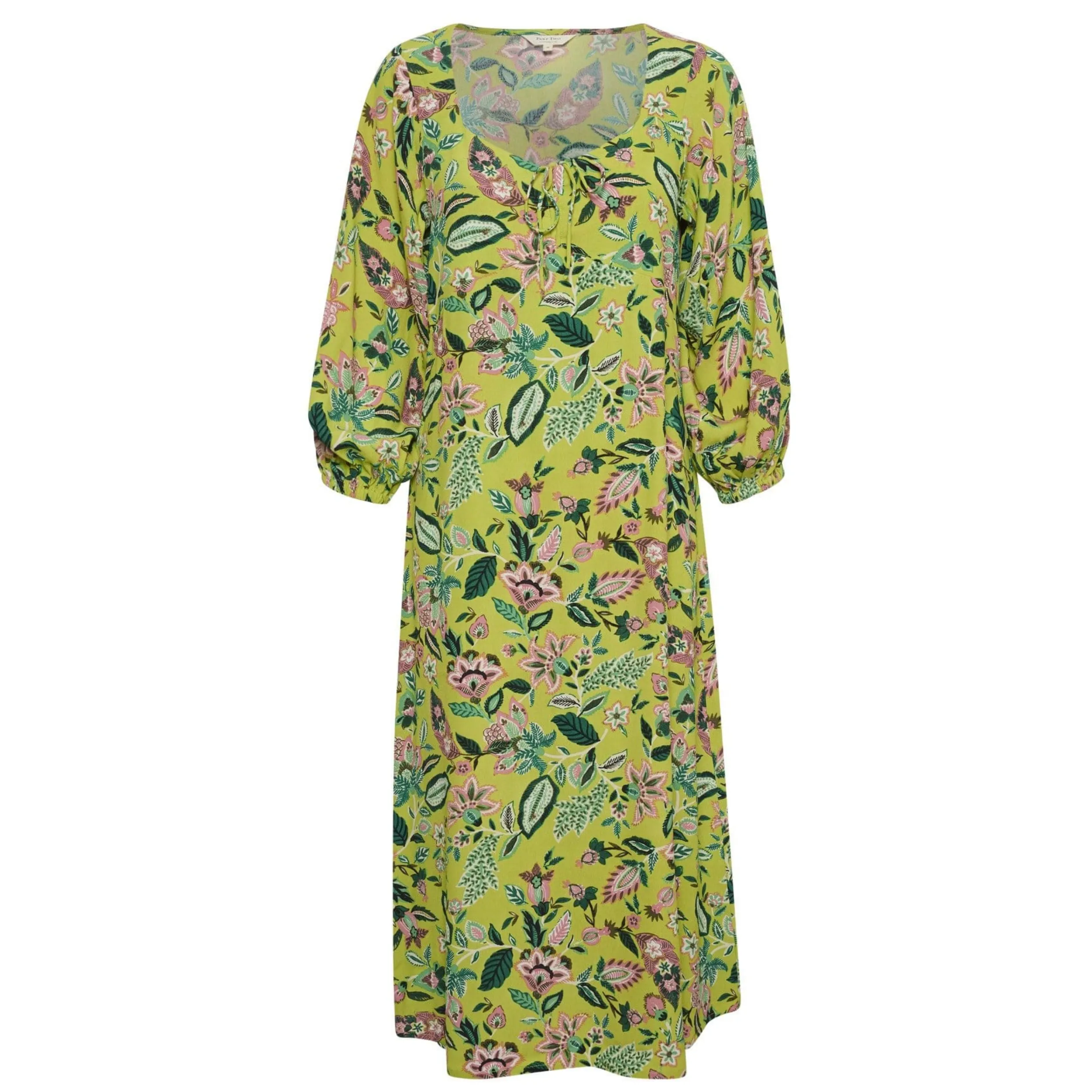 Part Two Samira Dress in Green Oasis 7523