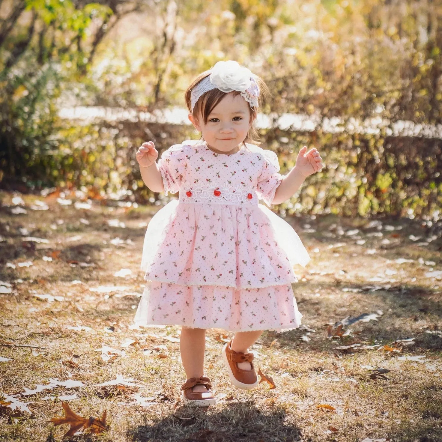 Petite Garden Baby Girl Dress