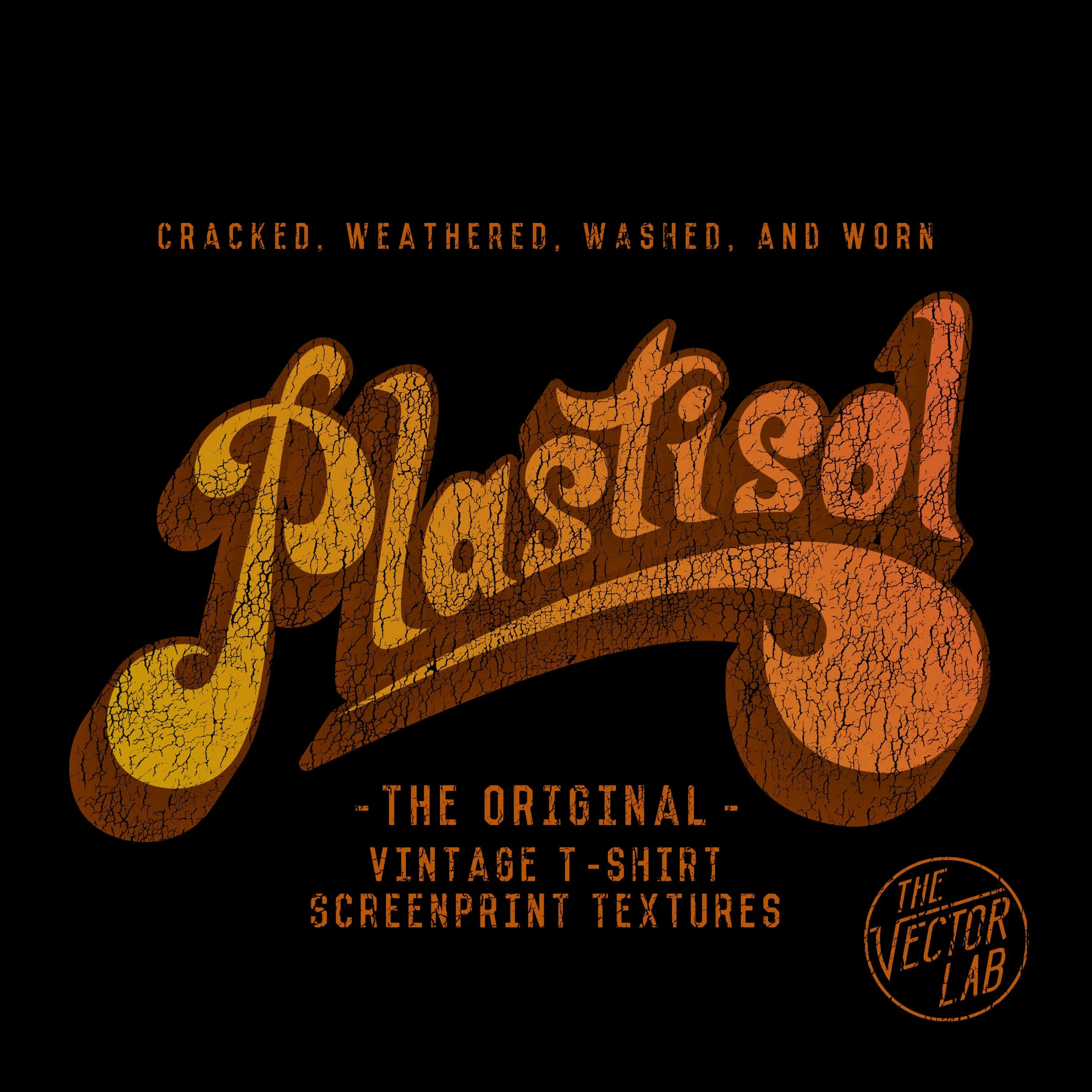 Plastisol 1&2 Bundle: Vintage T-Shirt Textures