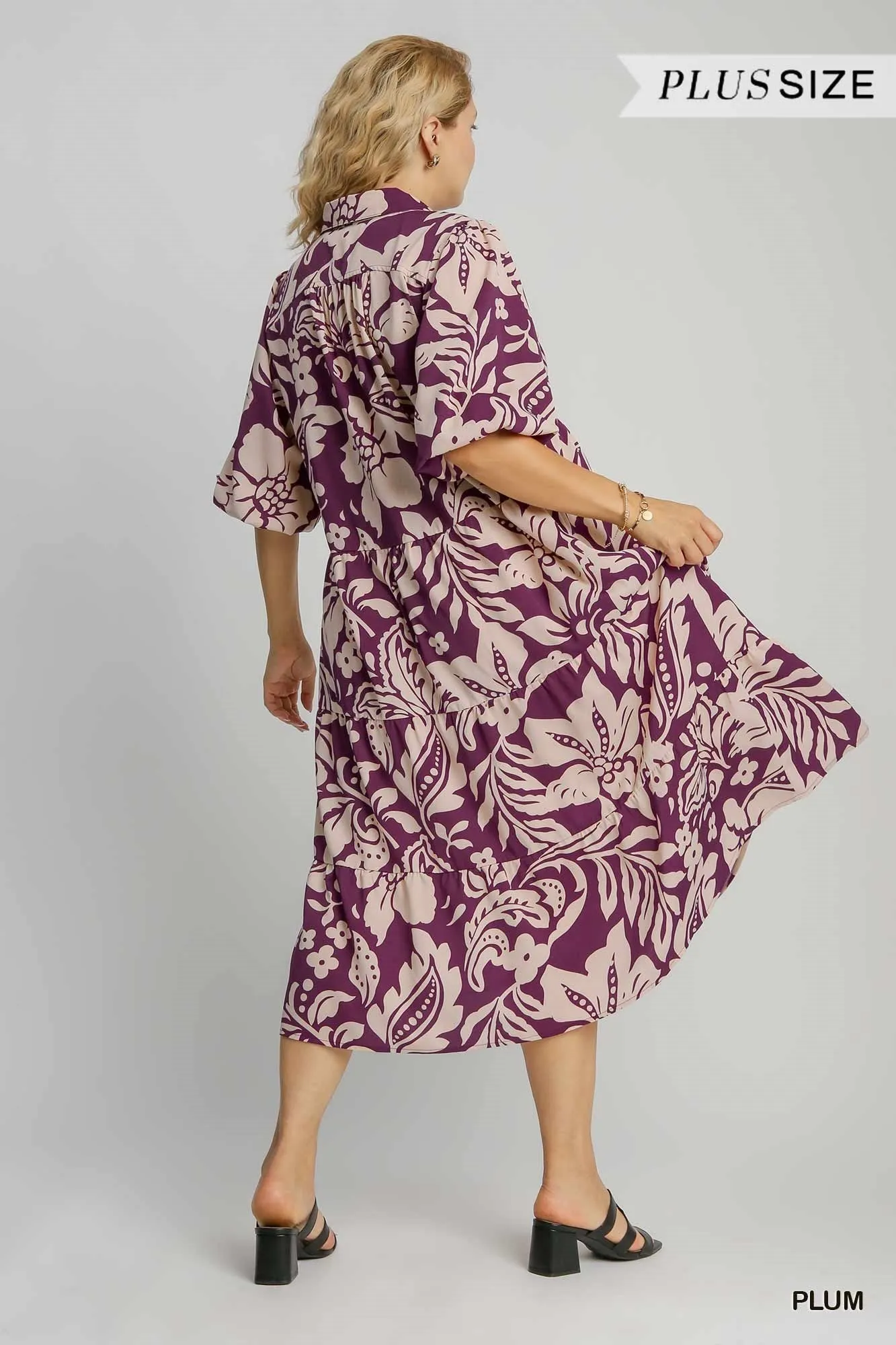 Purple Haze Midi Dress *Regular & Curvy*