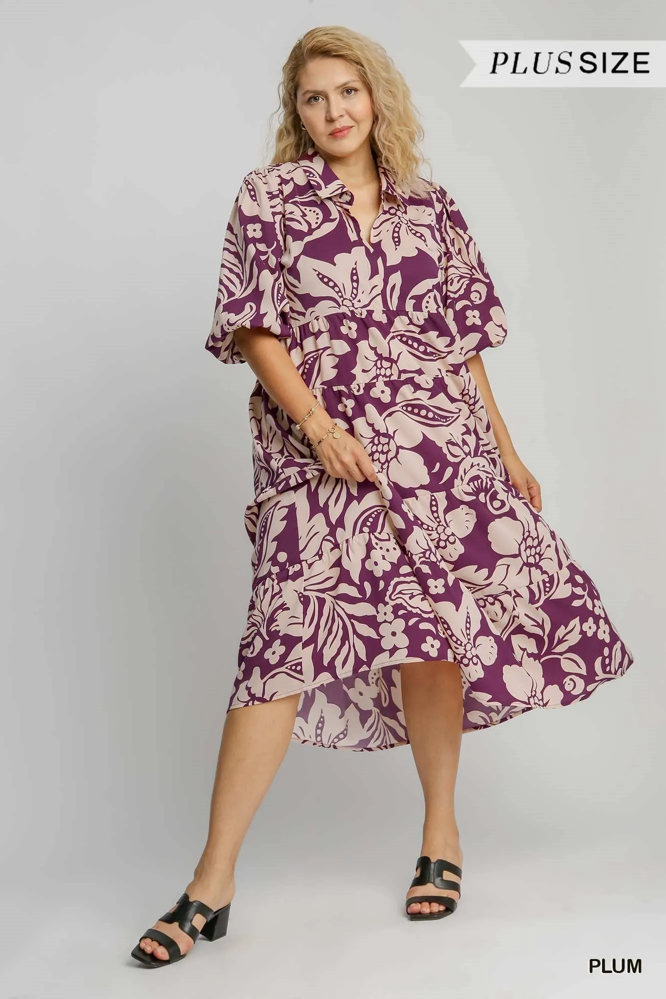 Purple Haze Midi Dress *Regular & Curvy*