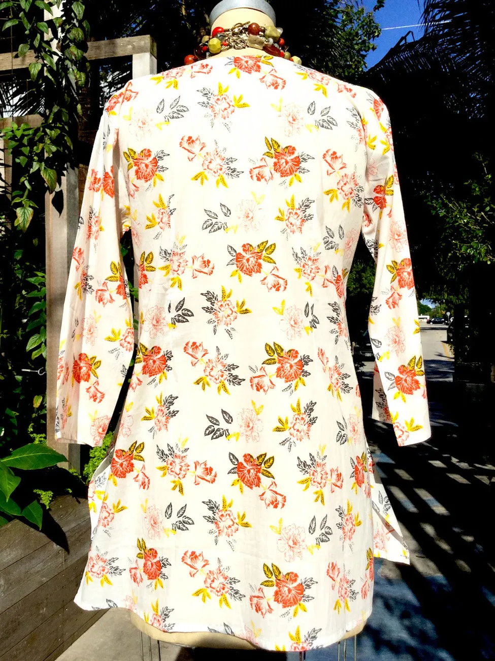 Raja Cotton Tunic Flora Bella