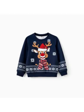 Reindeer Snowflake Pullover