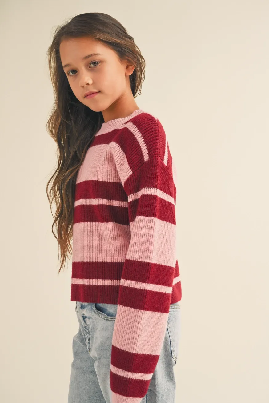 RINA STRIPE SWEATER