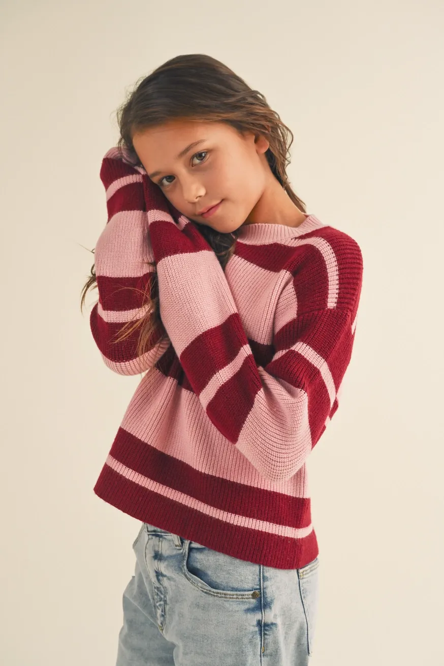 RINA STRIPE SWEATER