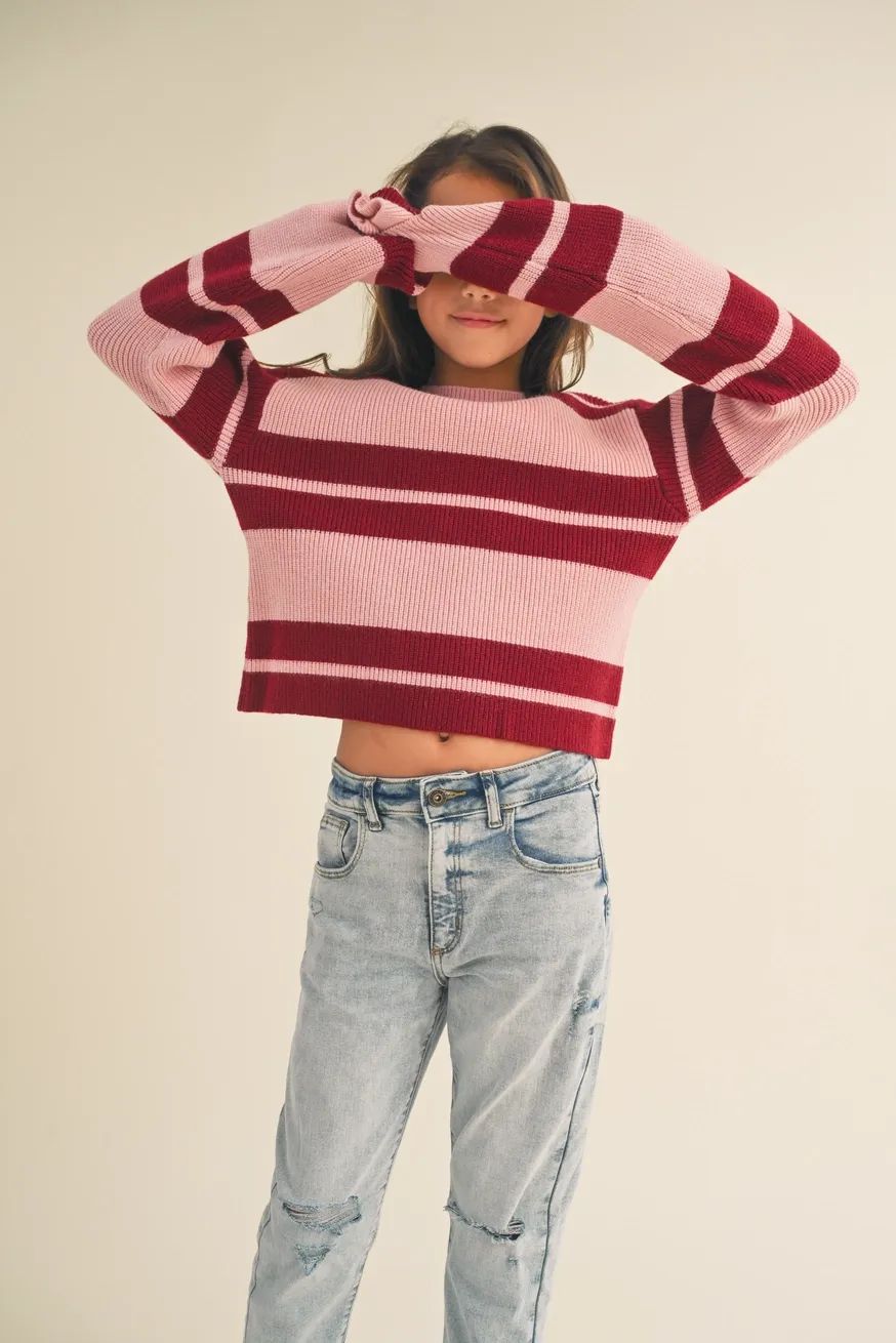 RINA STRIPE SWEATER