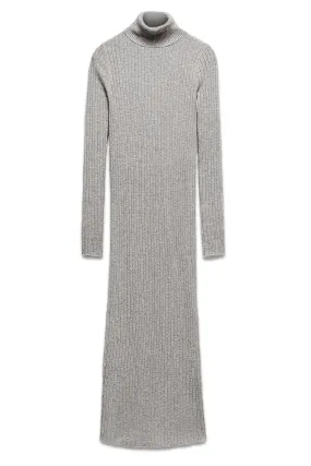 Roll Neck Midi Dress