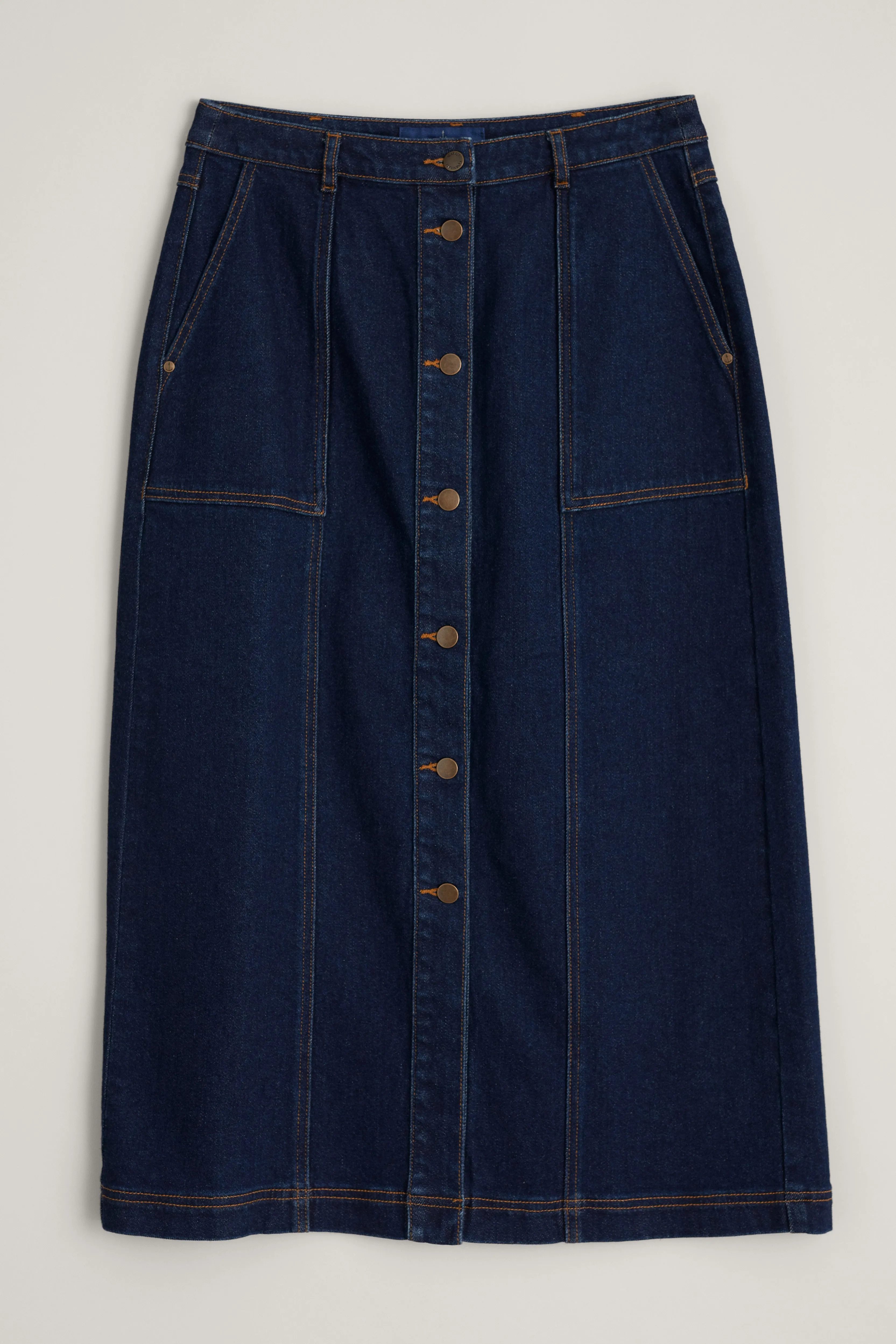 Seasalt Ambrose Skirt - Dark Rinse Wash