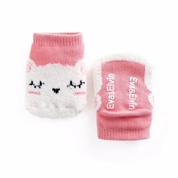 Sheep Cozy Ankle Socks (Mint/Pink)