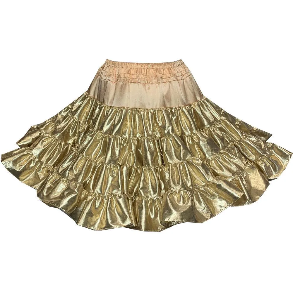 Shiny Metallic Petticoat