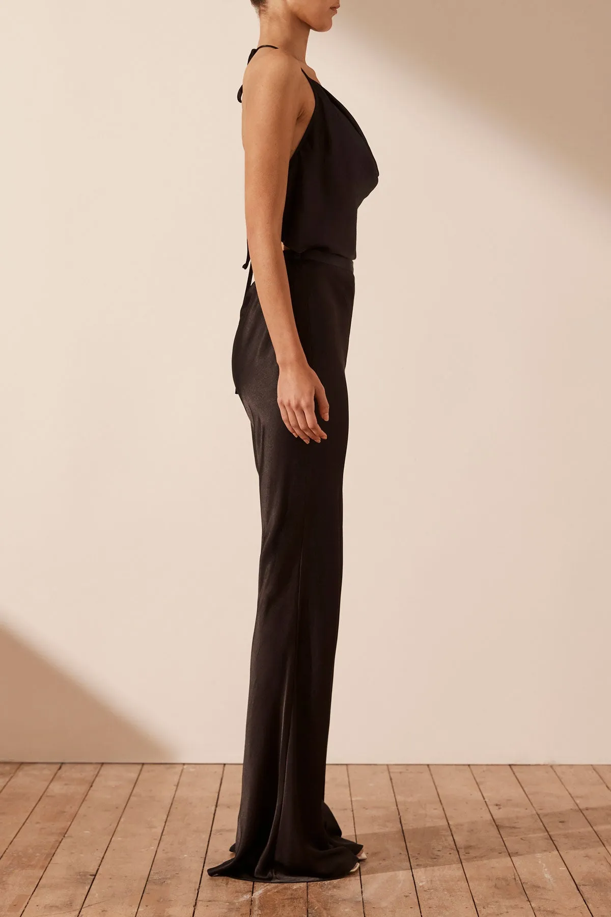 Shona Joy Camille Bias Cut Flared Pant