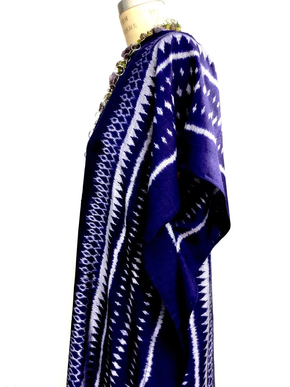 Silk Caftan Almost Famous Collection - Devil in a Blue Dress