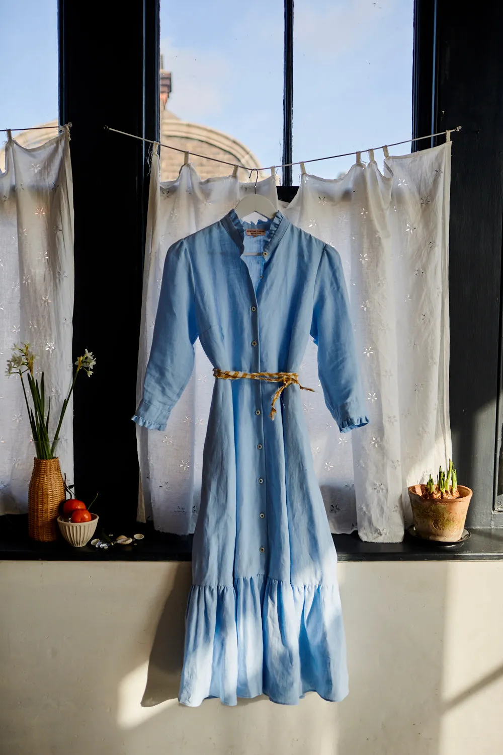 Sky Linen Saltaire Dress