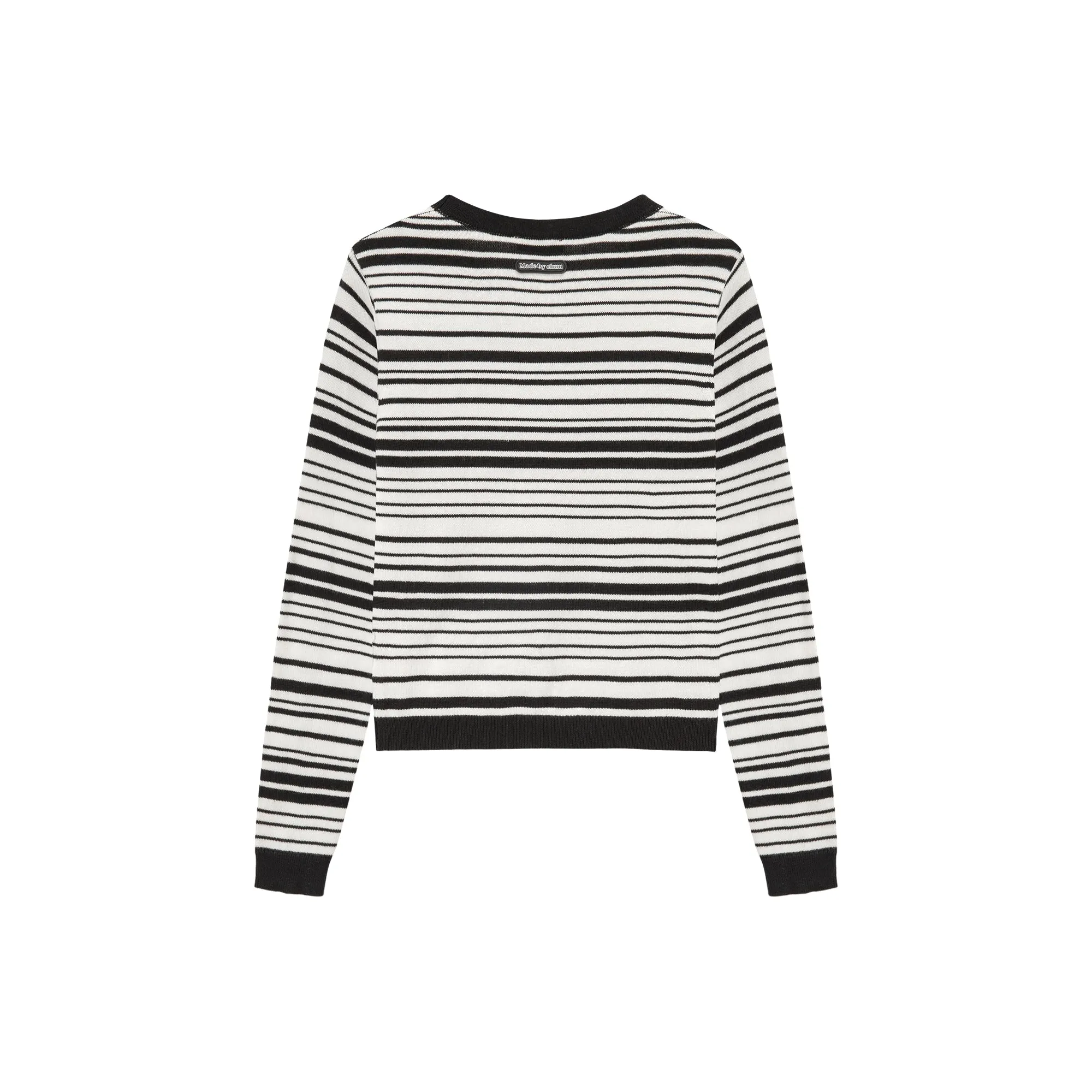 Slim Stripe Knit Top