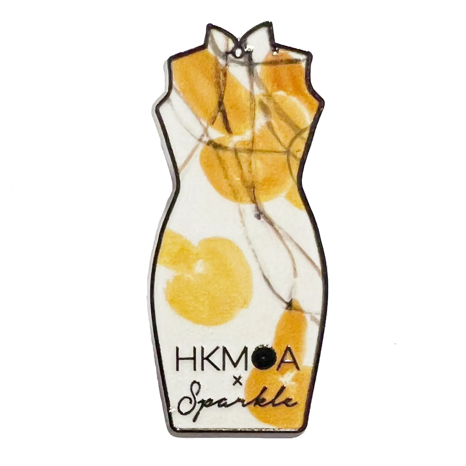 SPARKLE COLLECTION x HKMoA【GOURDS】Cheongsam Pin (葫蘆)(齊白石)