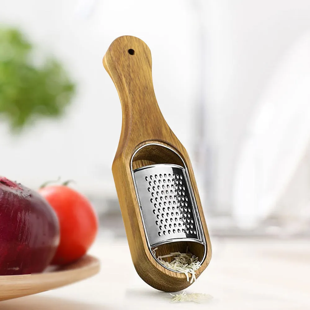 Stainless Steel Cheese Grater Wooden Grater Cheese Grater Silk Box Grater Kitchen Tools Shredding Machine Cheese Tools