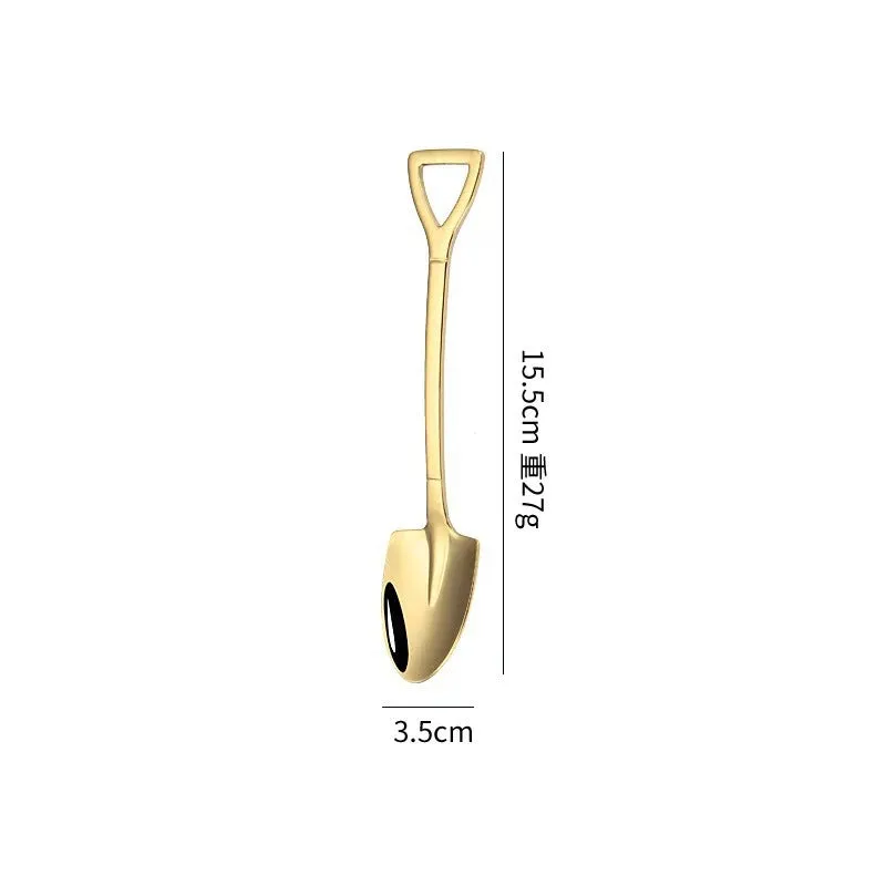 Stainless Steel Shovel Spoon Watermelon Shovel Dessert Spoon Ice-Cream Spoon Creative Shovel