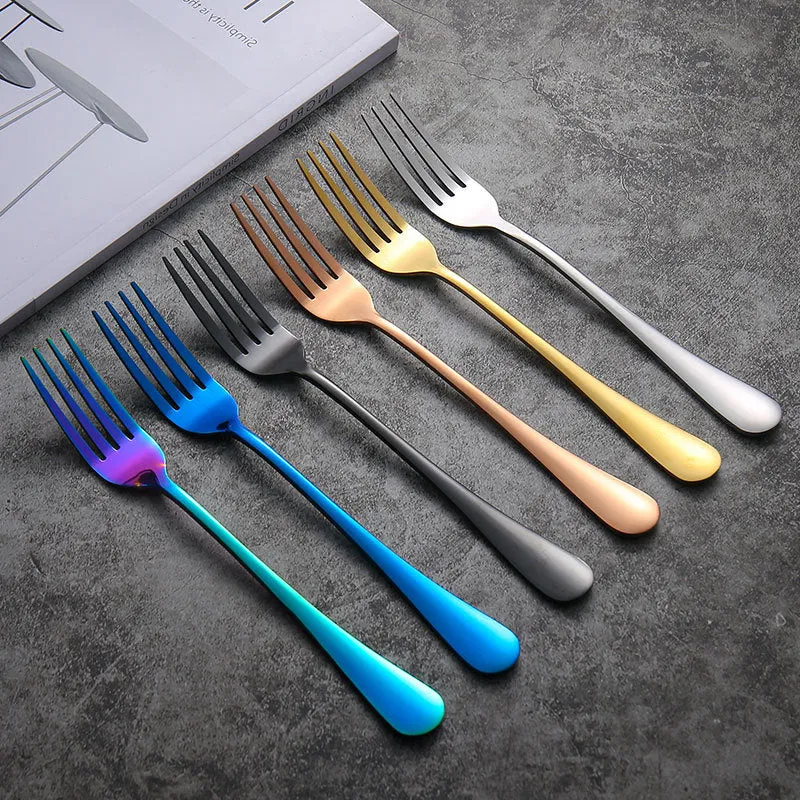 Stainless Steel Tableware Four Main Pieces Set Gift Box Wedding Gift Knife, Fork and Spoon 24-Piece Set