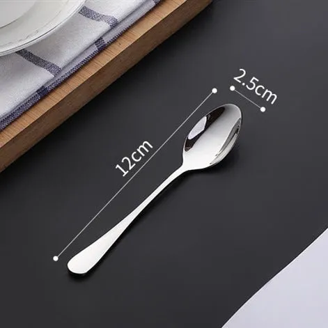 Stainless Steel Tableware Spoon Kitchen Hotel Spoon Household Eating Soup Spoon Coffee Spoon