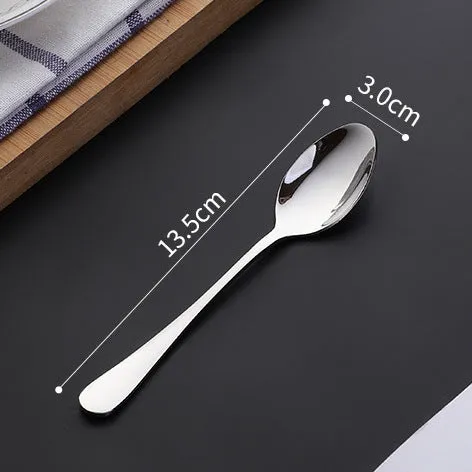 Stainless Steel Tableware Spoon Kitchen Hotel Spoon Household Eating Soup Spoon Coffee Spoon