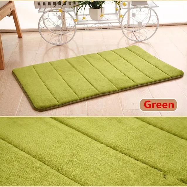 Super Cozy Non Slip Bathroom Rug Mat