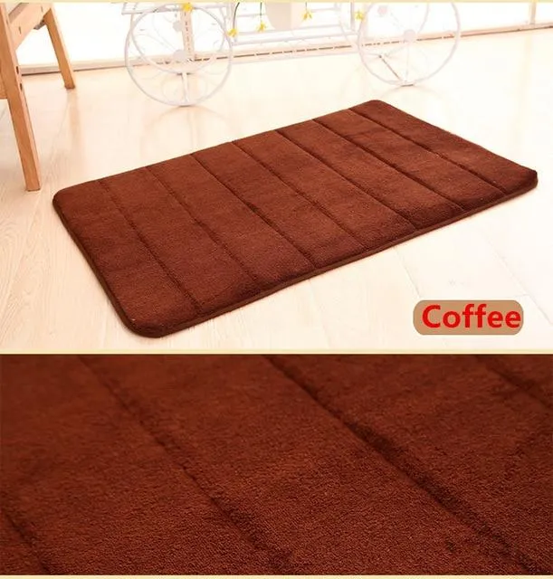 Super Cozy Non Slip Bathroom Rug Mat