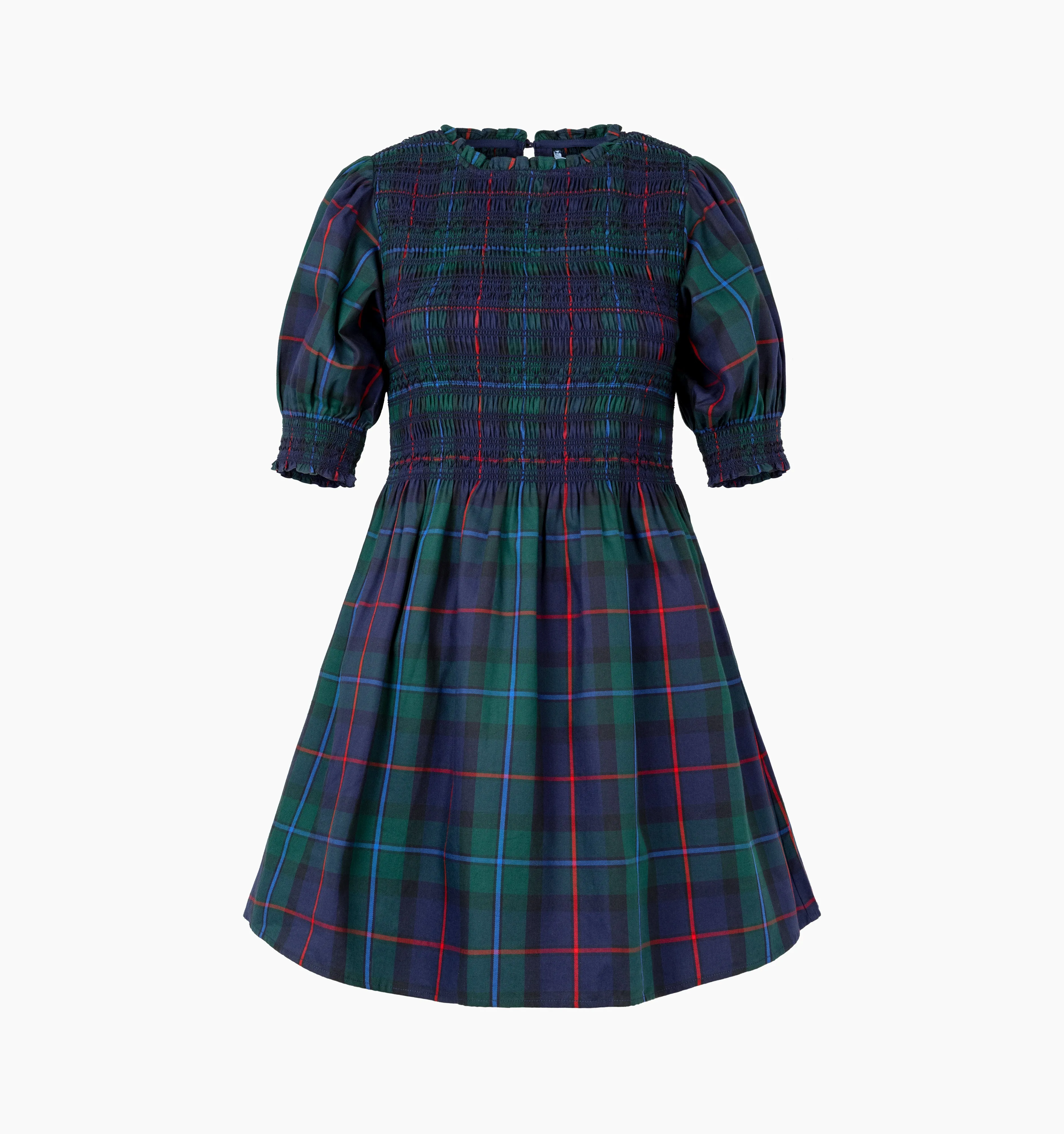 The Vivi Nap Dress - Midnight Tartan