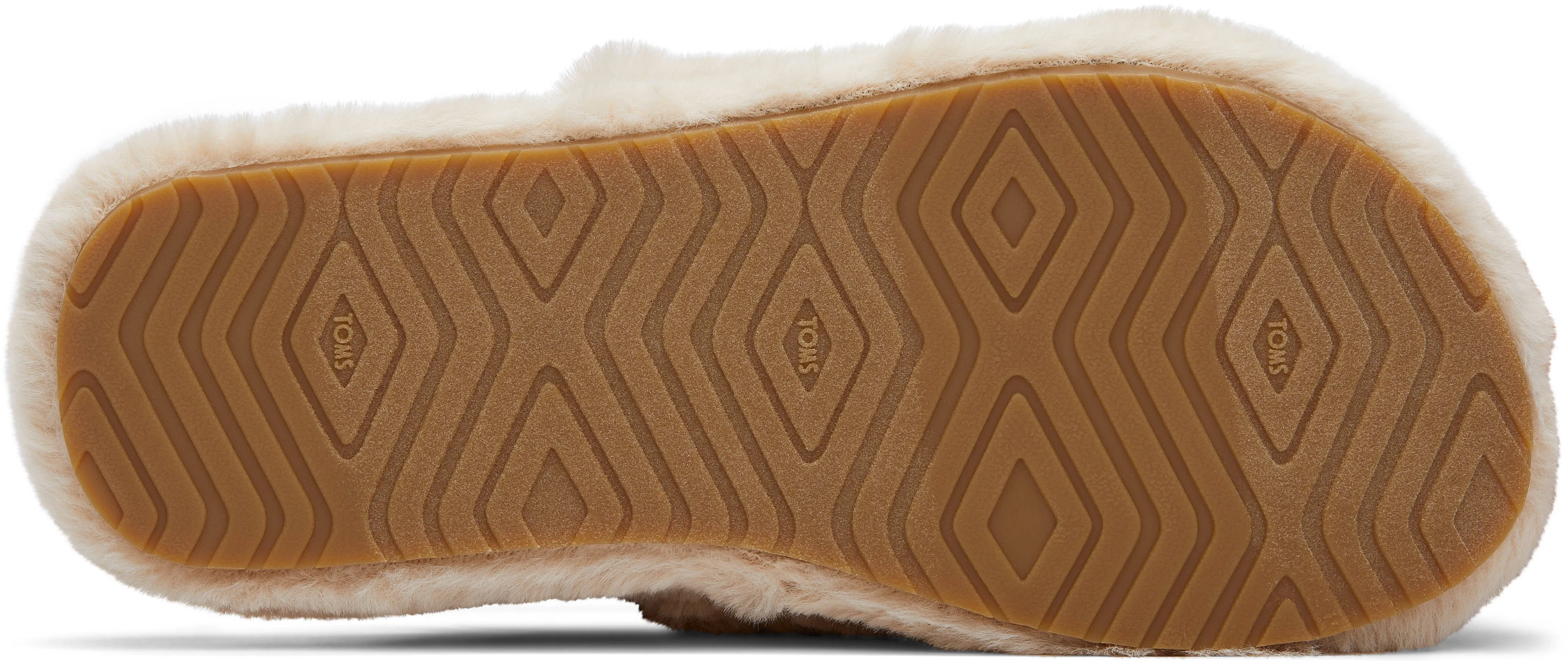 Toms Womens Sofia Natural Faux Fur