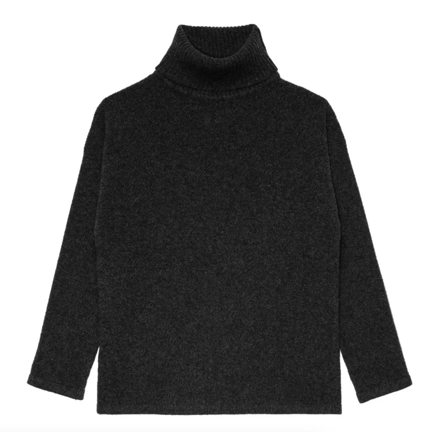 turtle neck - classic fit - anthracite