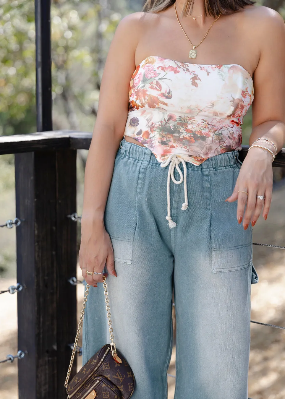 Urban Chill Wide Leg Denim Pants