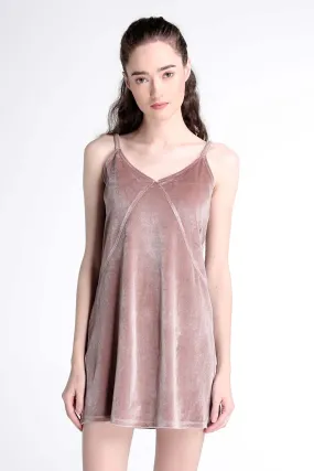 Velvet Slip Dress