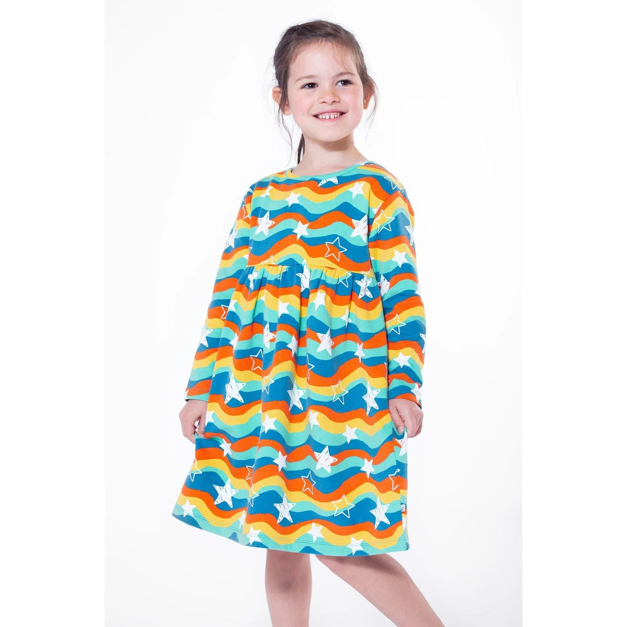 Wavy Stars Cozy Amelia Dress