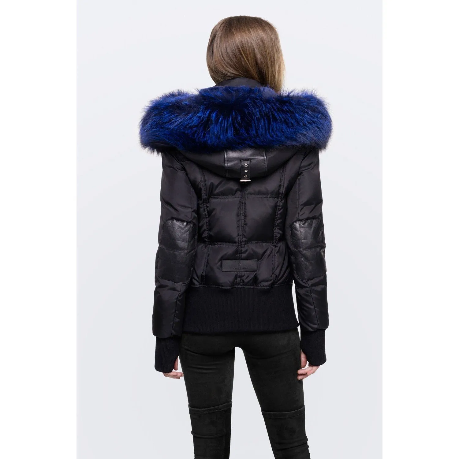 Women's Nicole Benisti Fordham Coat - Black/Blue