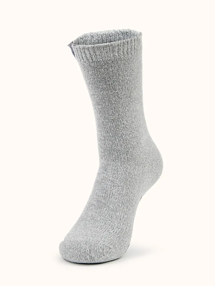 Women's Novelty Non-Slip Crew Socks (2 Pairs)