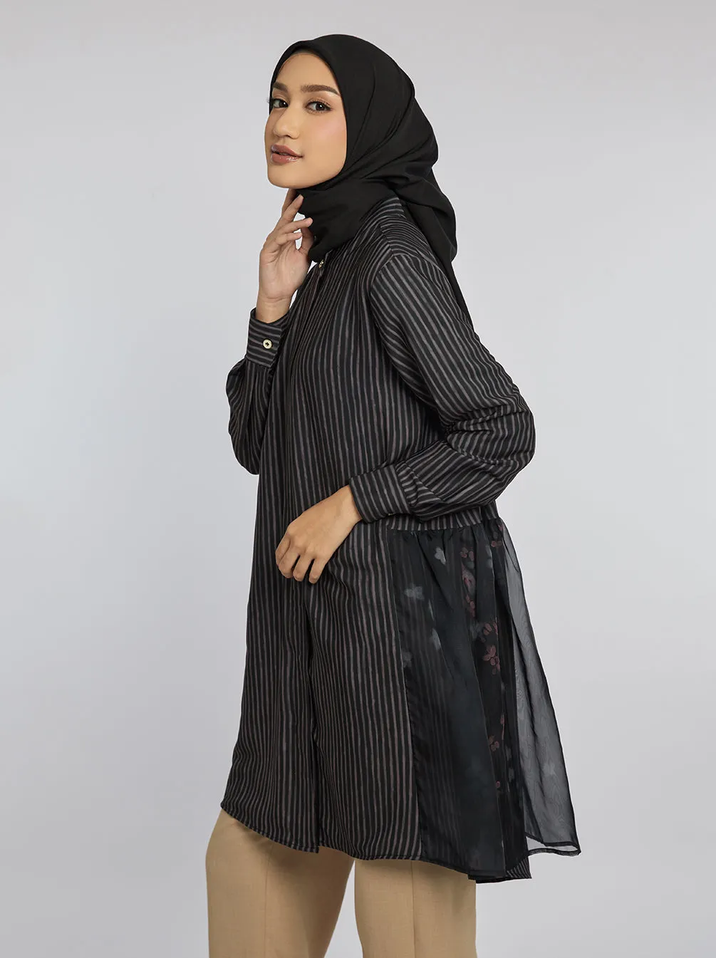 ZINI TUNIC BLACK