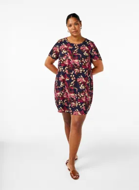 Zizzi Anni Dress in Floral Print